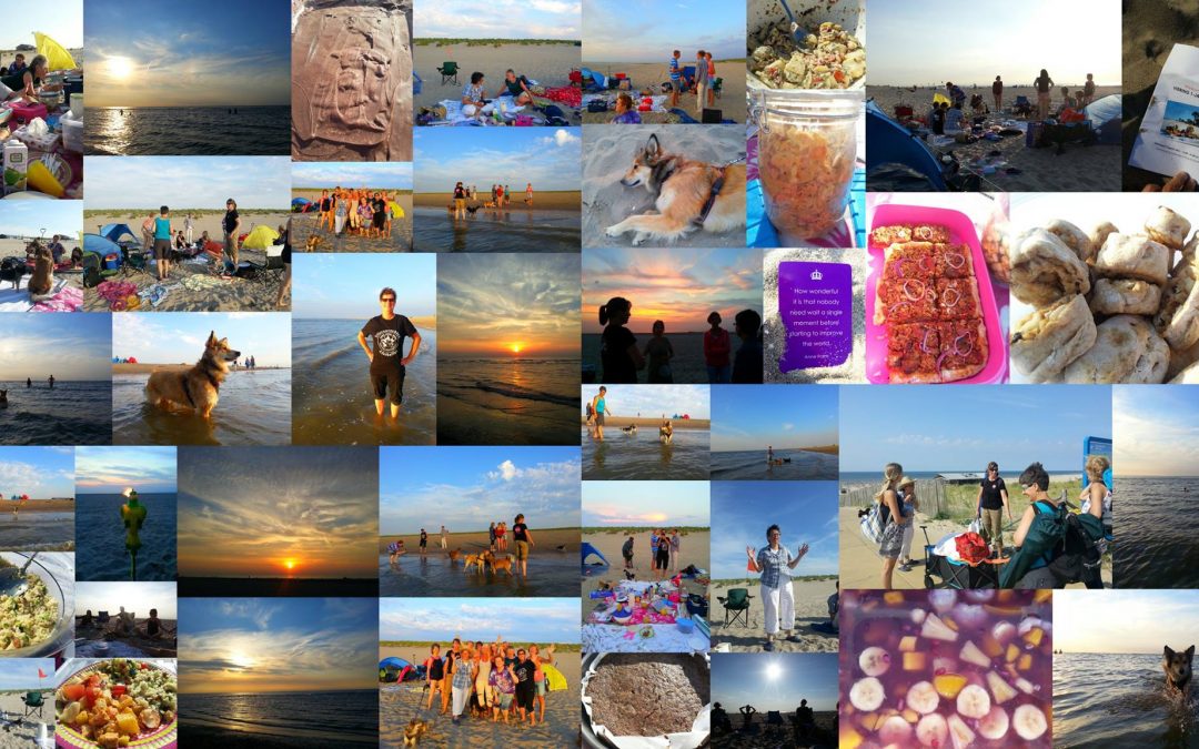 Geslaagd verjaardagsfeest Vegan Church