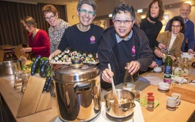 Geslaagde kookworkshop