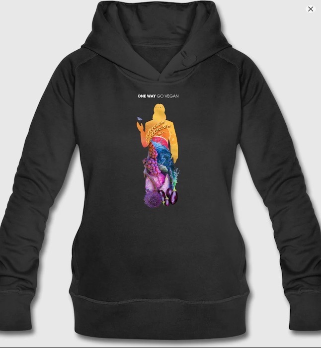 Vegan Church hoodie
