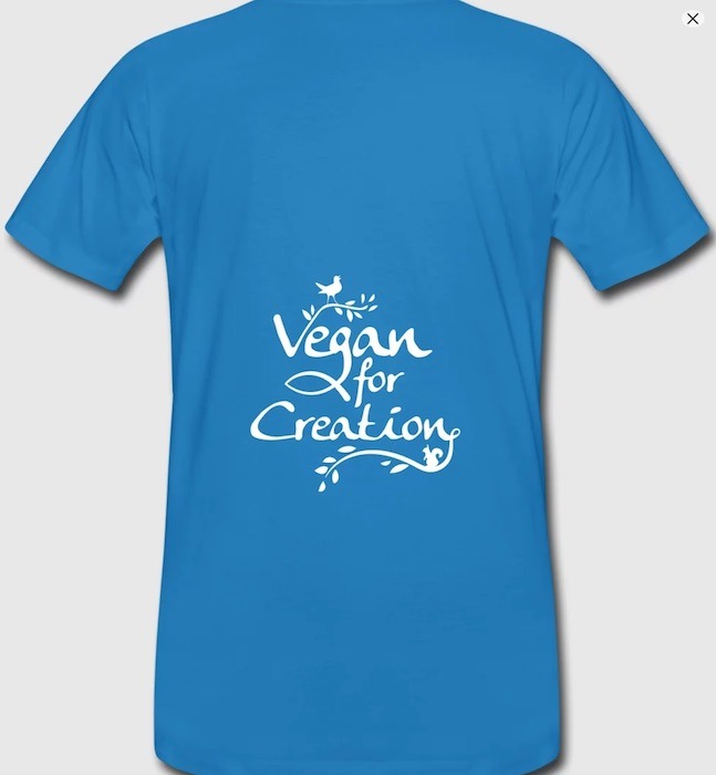 Vegan Church shirt mannen