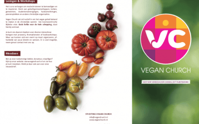 Nieuwe Vegan Church flyer